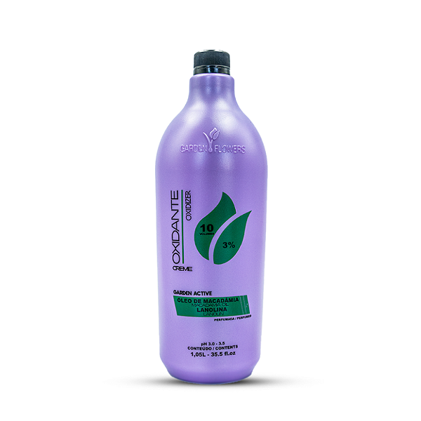 Água Oxigenada OX Garden Hair 10 Vol. (1050 ml)