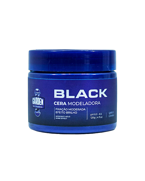 Cera Modeladora Black - Garden For Men (120g)