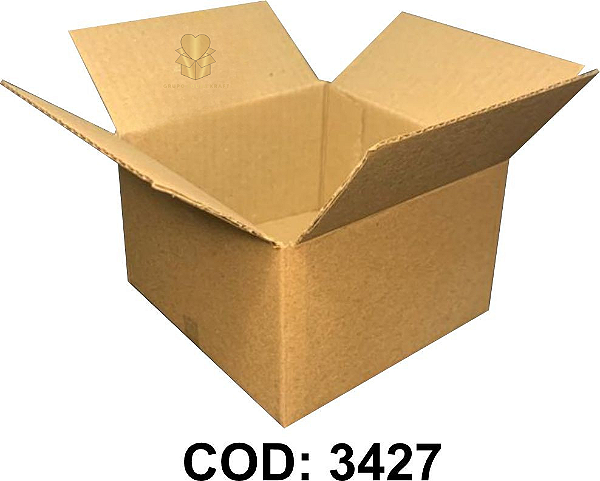 Caixa de Papelão Maleta Normal 11x11x7cm - Pacote com 150