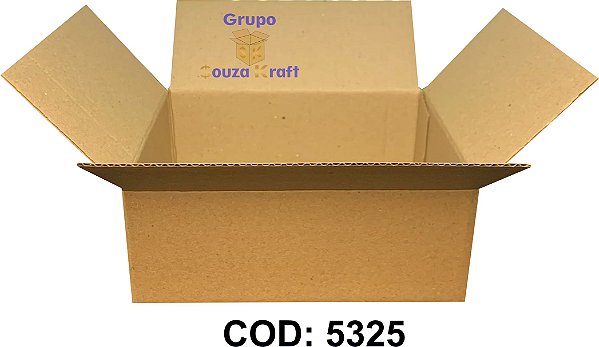 Caixa de Papelão Maleta Normal 22x19x10cm - Pacote com 100