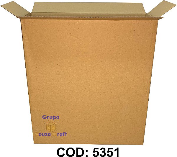 Caixa de Papelão Maleta Normal 26x9x30cm - Pacote com 100
