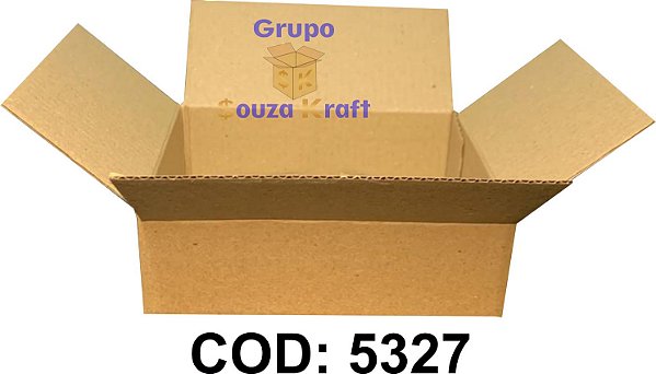 Caixa de Papelão Maleta Normal 17x14x5cm - Pacote com 100