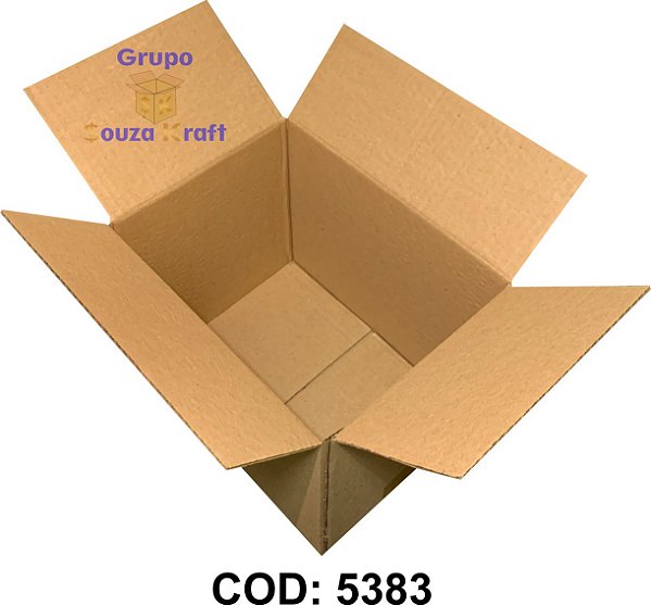 Caixa de Papelão Maleta Normal 23x17x19cm - Pacote com 50