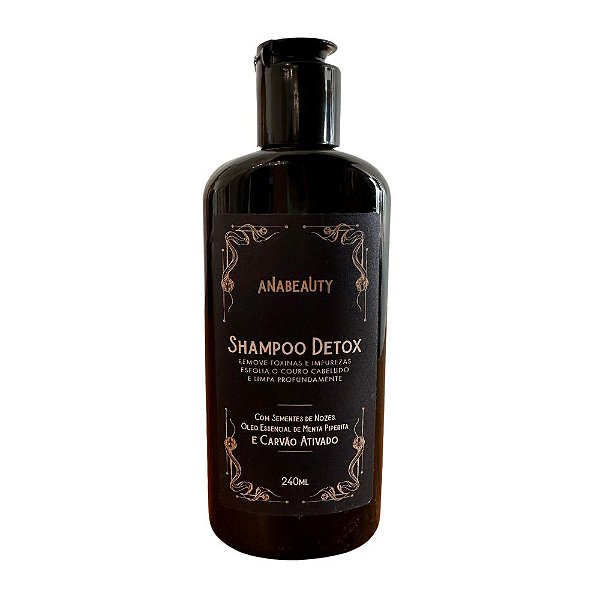 Shampoo Detox 240ml - Ana Beauty