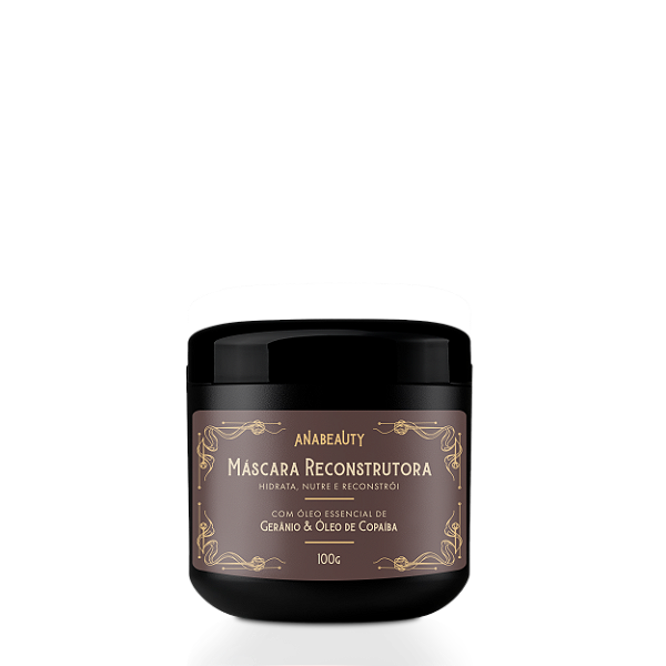 Máscara Reconstrutora Pequena 100g - Ana Beauty