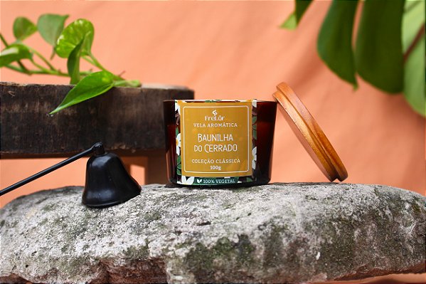 Vela Aromática - Baunilha do Cerrado 100g