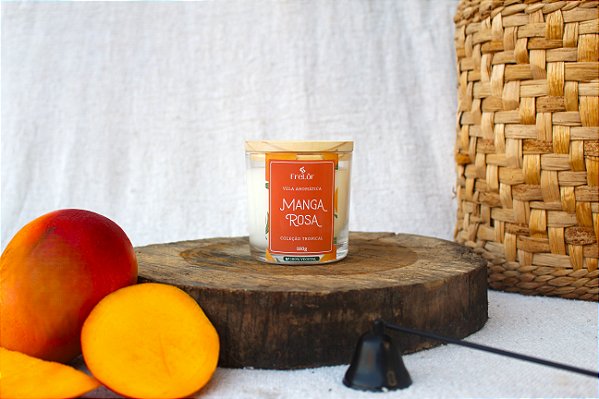 Vela Aromática - Manga Rosa  180g