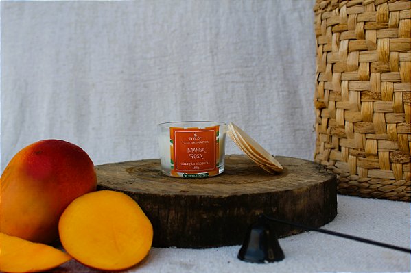 Vela Aromática - Manga Rosa 100g