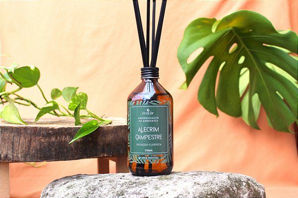 Difusor de Ambientes com Varetas - Alecrim Campestre 250 ml