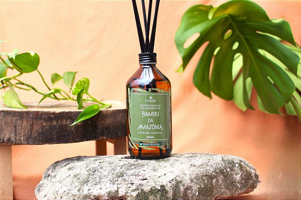Difusor de Ambientes com Varetas - Bambu Amazônia 250 ml