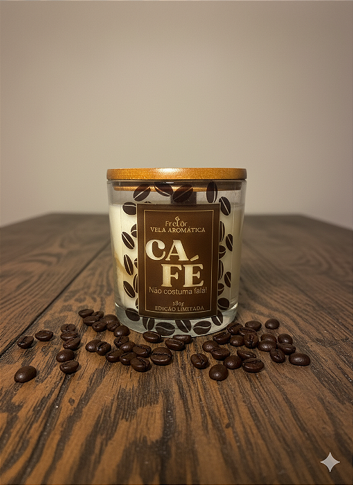 Vela aromática café 180g