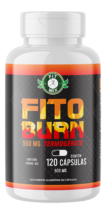 🌿🔥 **Fito Burn 120 Cápsulas Fit Mix** 🔥🌿