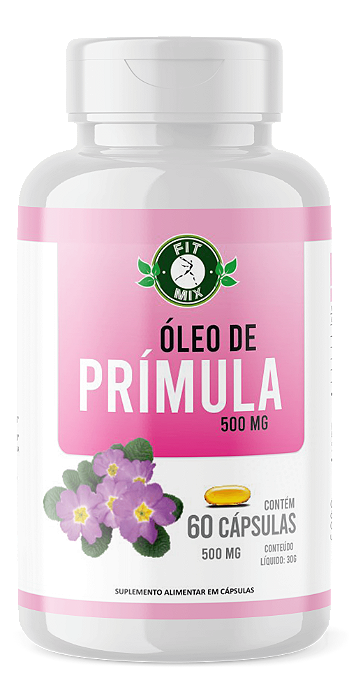 🌼 Óleo de Prímula 700mg - 60 Cápsulas Fit Mix 🌿