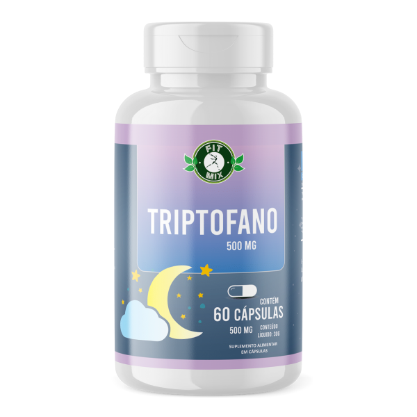 TRIPTOFANO 500MG 60 CÁPSULAS - FIT MIX