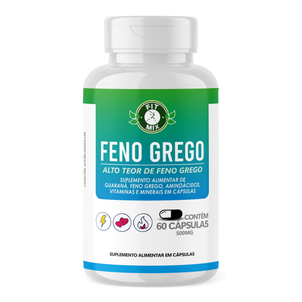 Feno Grego 500mg 60 cápsulas - Fit Mix