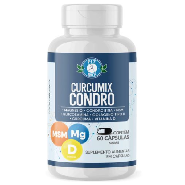Curcumix Condro 500mg 60 cápsulas -- FIT MIX