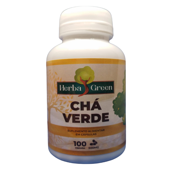 CHÁ VERDE 100 CÁPSULAS - HERBAGREEN