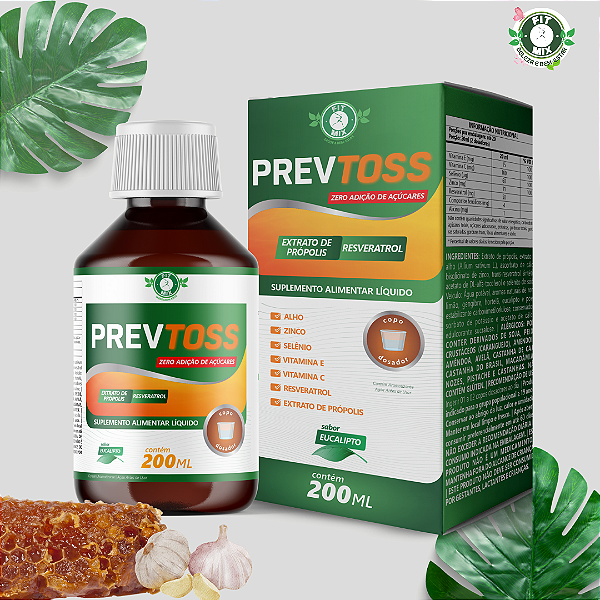 🌿 PrevToss 200ml (Zero açucar) FitMix 🌿