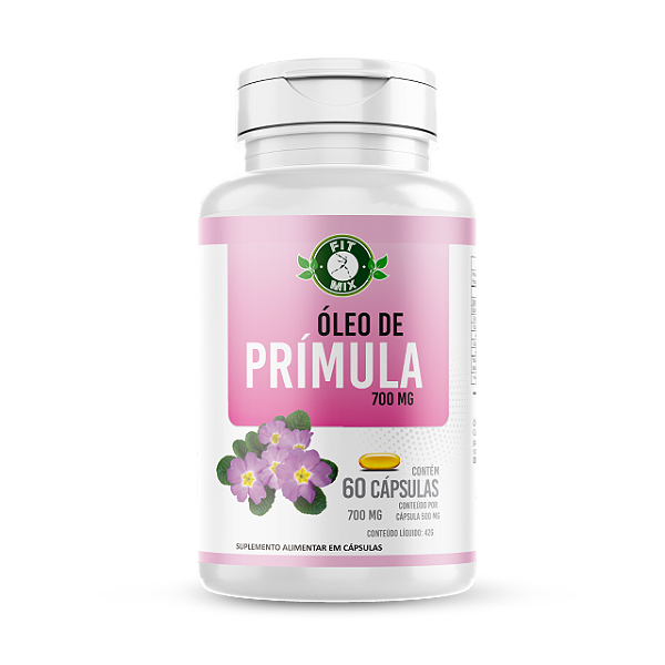 🌸 Óleo de Prímula 700mg 60 cápsulas - Fit Mix 🌸