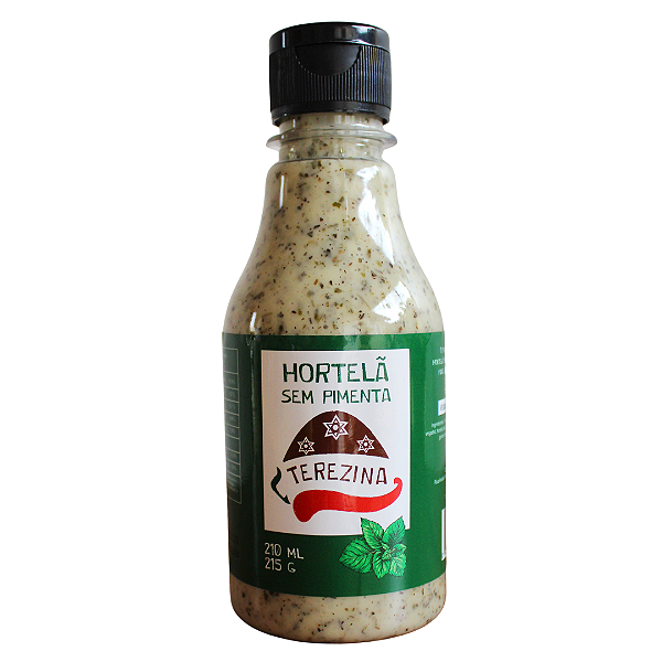 MOLHO TEREZINA - HORTELÃ SEM PIMENTA 210ML