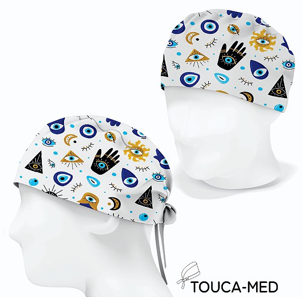 Touca Cirúrgica, Olhos Gregos Desenhados