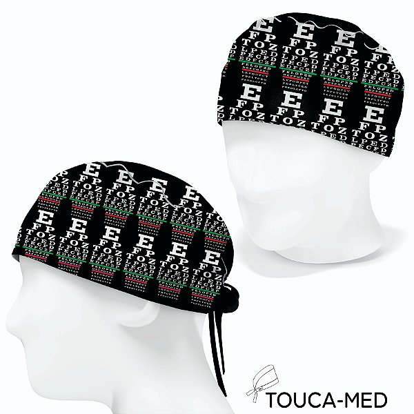 Touca Cirúrgica, Tabela de Snellen, Oftalmologia