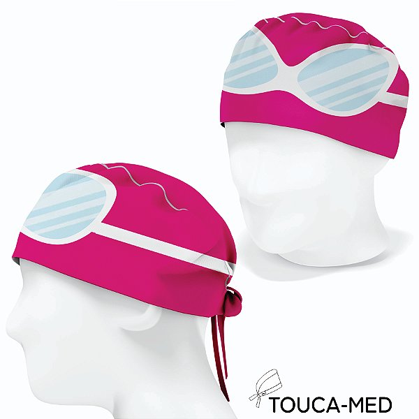 Touca Cirúrgica , Penélope, Rosa Pink