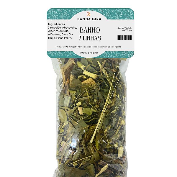 Banho de Ervas - 7 Linhas