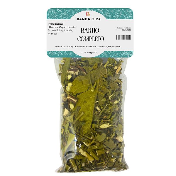 Banho de Ervas - Completo