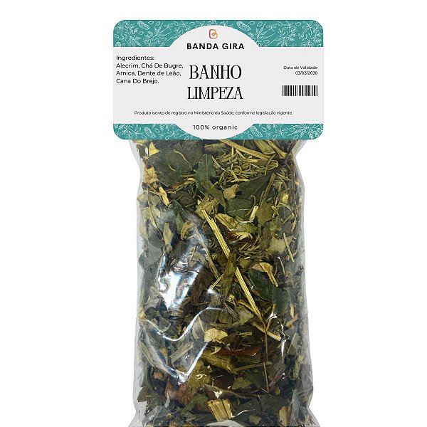 Banho de Ervas - Limpeza