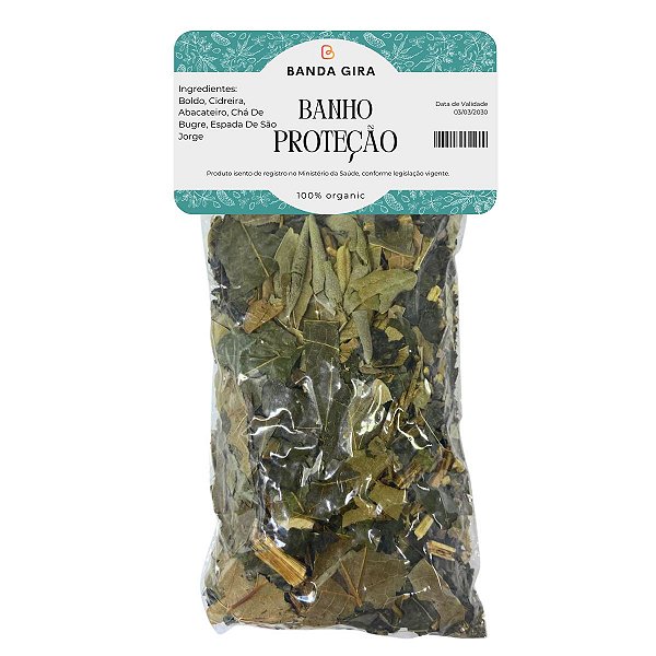 BANHO ERVAS - PROTECAO