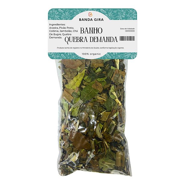 BANHO ERVAS - QUEBRA DEMANDA