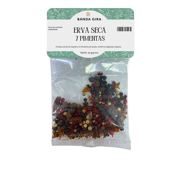 Erva Seca - 7 Pimentas