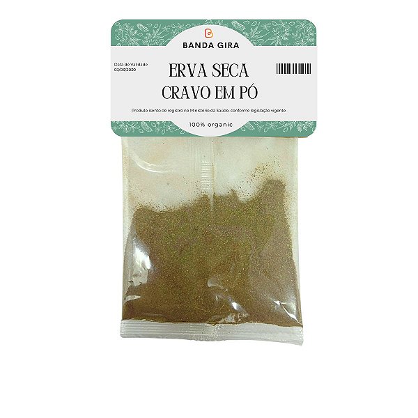 Erva Seca - Cravo em Pó