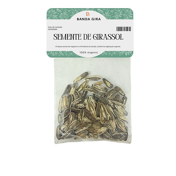 Erva Seca - Semente De Girassol