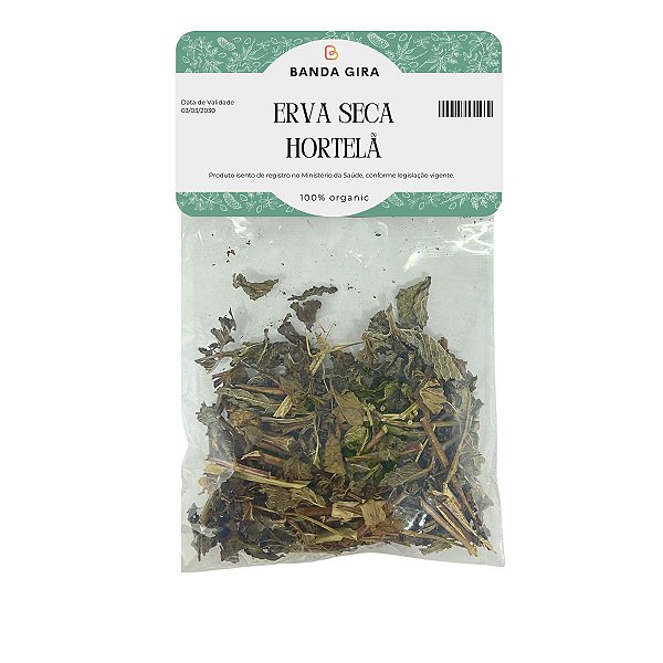 Erva Seca - Hortelã