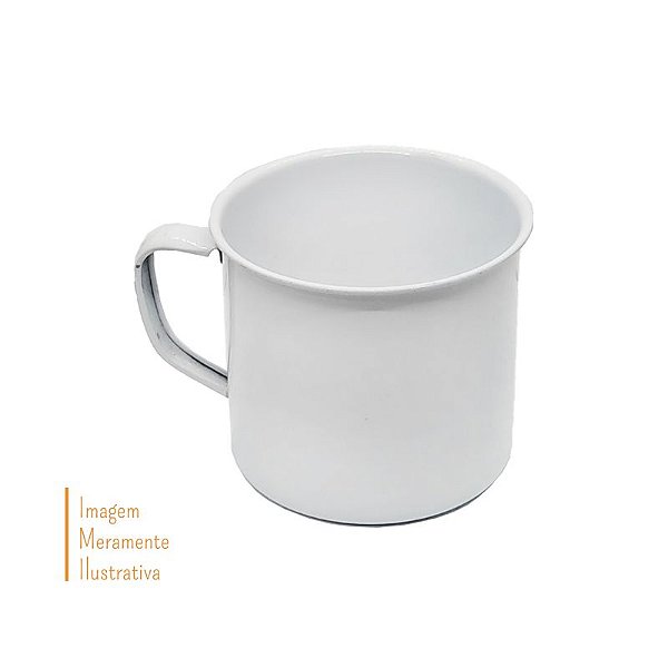 CANECA ESMALTADA IMP - 08CM