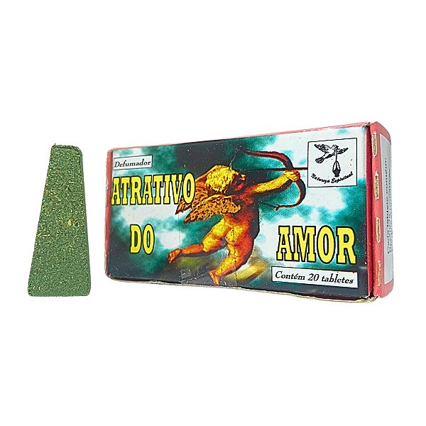 Defumador Pirâmide Atrativo do Amor