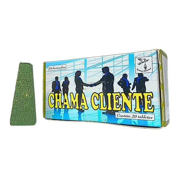 Defumador Pirâmide Chama Cliente