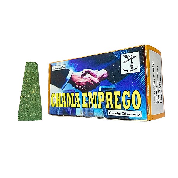 Defumador Pirâmide Chama Emprego