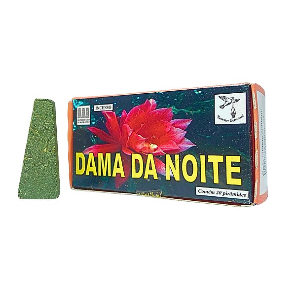 Defumador Pirâmide Dama da Noite