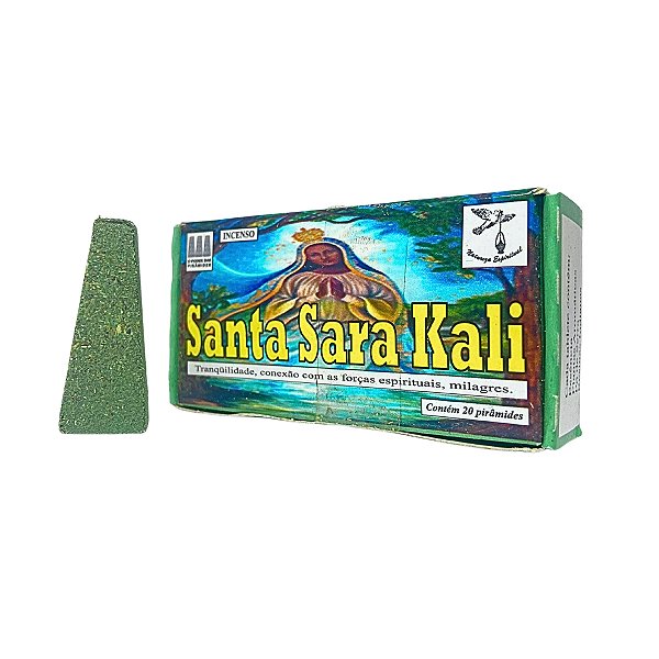 Defumador Pirâmide Santa Sara Kali
