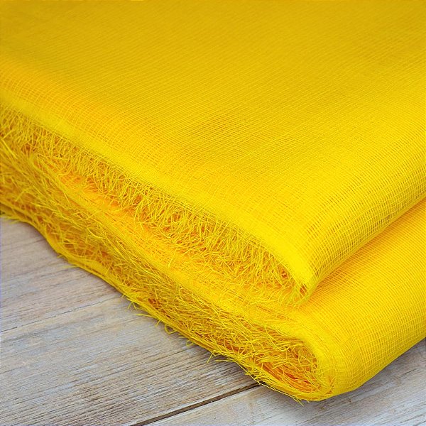 Tecido Morim Metro - Amarelo
