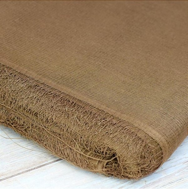 Tecido Morim Metro - Marrom