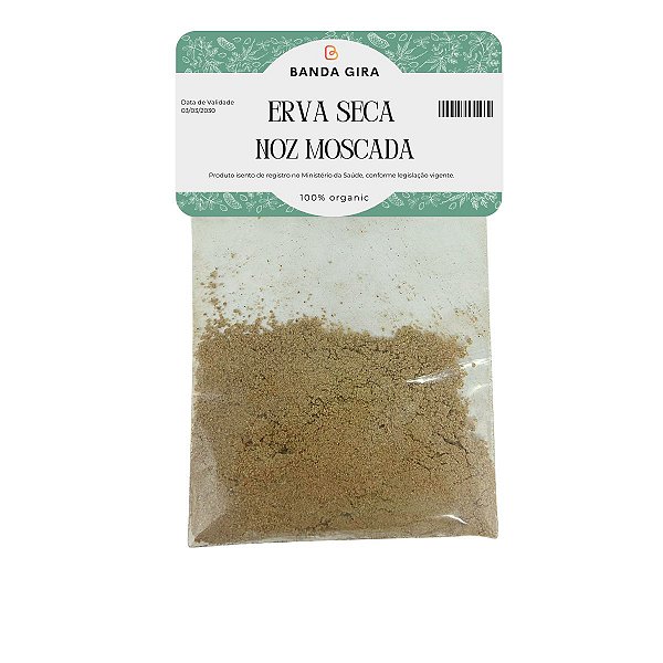 Erva Seca - Noz Moscada Pó