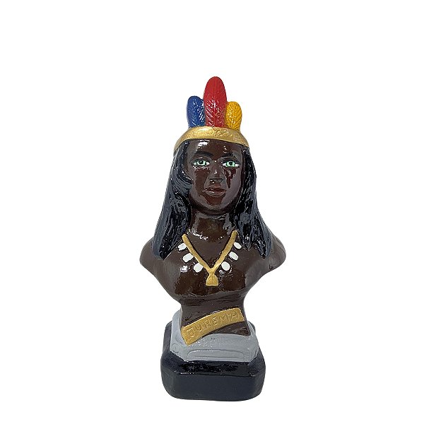 Cabocla Jurema Busto em Gesso 20CM