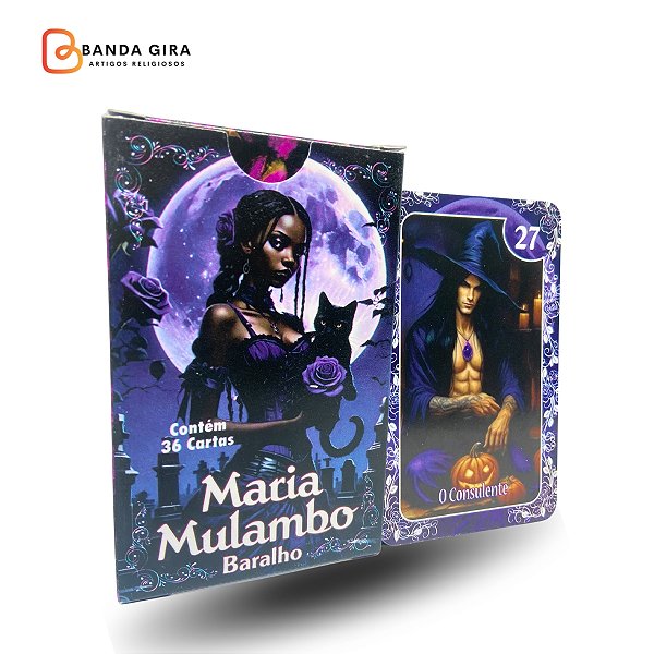 Baralho De Maria Mulambo Contém 36 Cartas