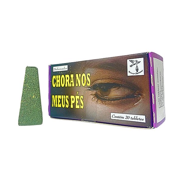 Defumador Pirâmide Chora Nos Meus Pés