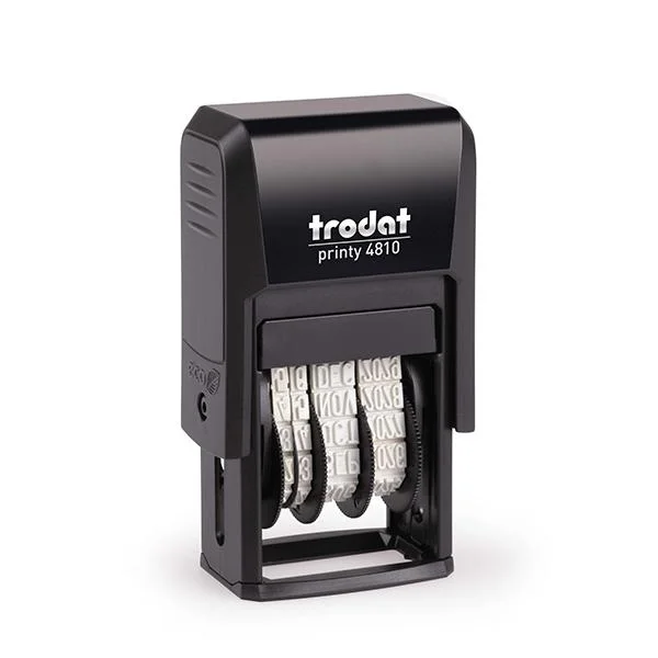 Carimbo Datador Automático Trodat 4810 – 25×3,8mm