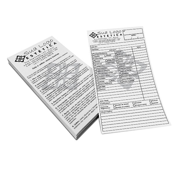 COMANDAS - AP 75G - 150X210MM 1x0 - 100x1 - 10 Unidades